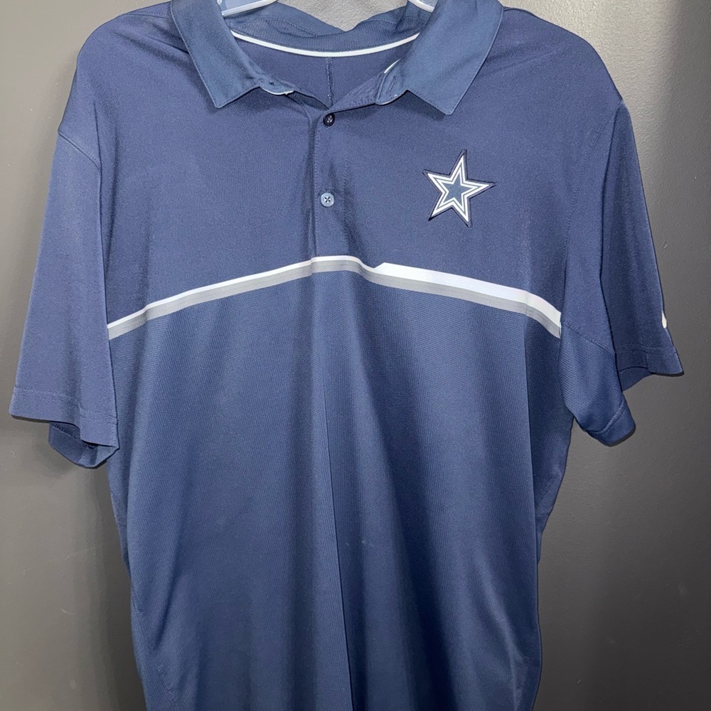 Dallas Cowboys Blue Nike Polo